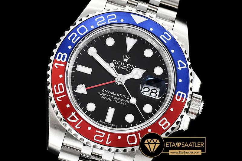 ROLGMT128 -GMT Master II 126710 Jubilee 904L SSSS Blk GMF A2836 01.jpg modelleri ROLGMT128 -GMT Master II 126710 Jubilee 904L SSSS Blk GMF A2836 - 01.jpg